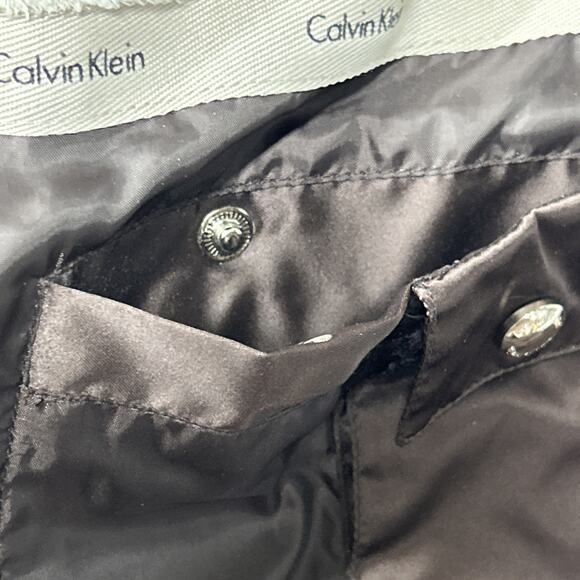 CALVIN KLEIN Women's Quilted Puffer Jacket 60/40 Duck/Waterfowl Feathers NO HOOD - Picture 10 of 16